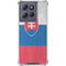 Slovakia Flag Distressed Moto G Power 5G (2025) Clear Case